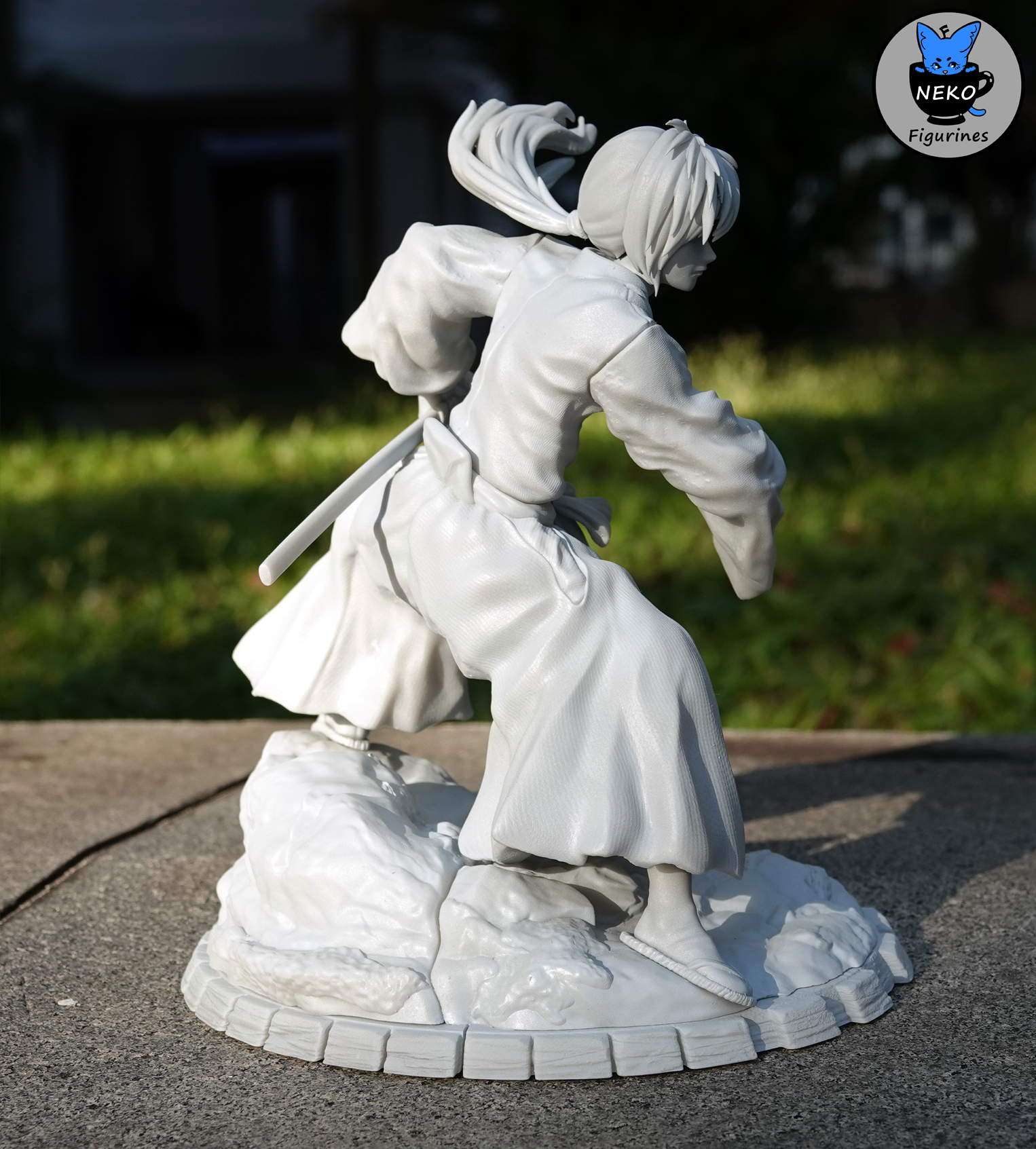 3D file Himura Kenshin - Rurouni Kenshin Anime Figurine for 3D