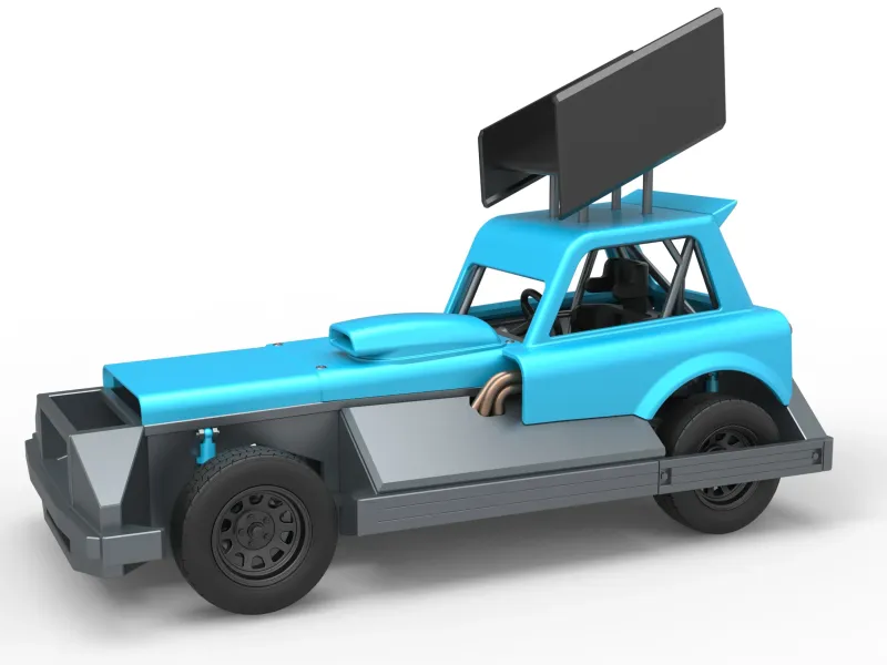 New Zealand Superstock car Version 3 Scale 1:25