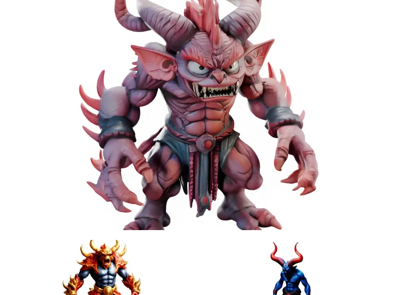 Demon Lords Collection - Fantasy Character Series