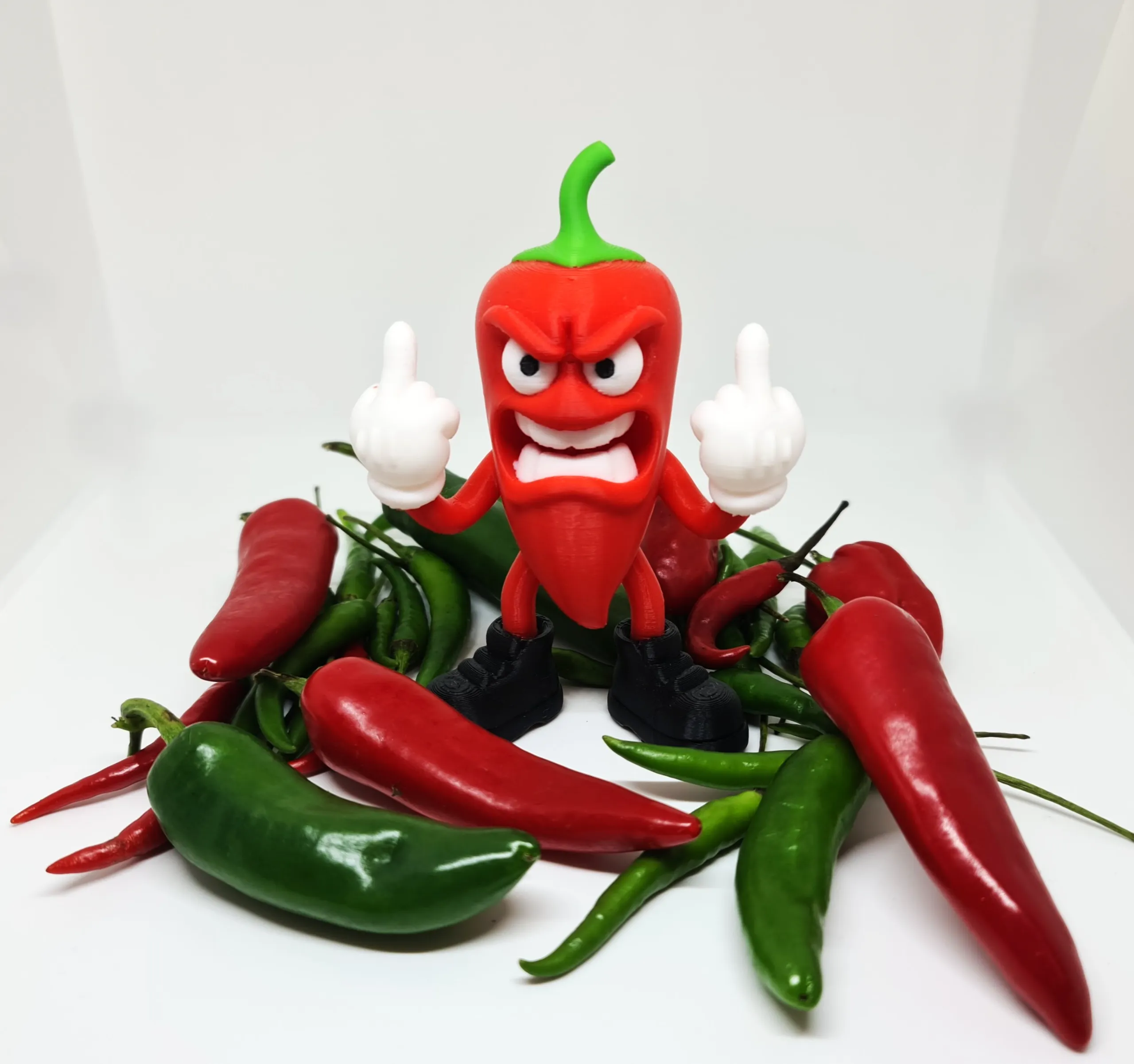 The Chili Gang Flippin Hot Chili Pepper Figure Multi-Colour