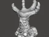 Dragon Claw Crystal Ball and base decoration-8