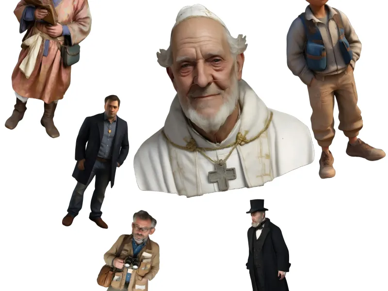 Historical & Fictional Character Set