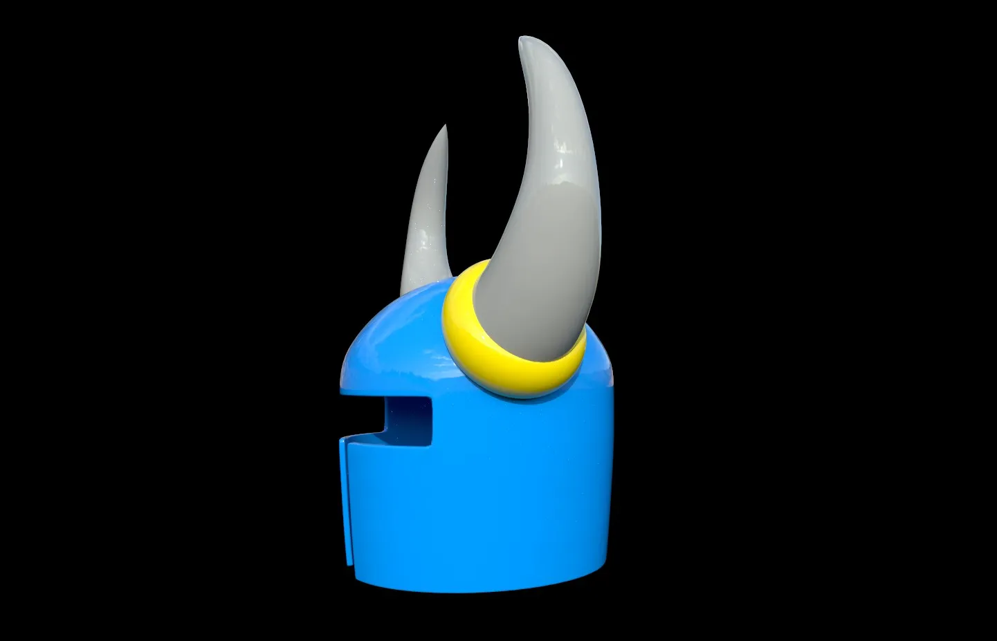 Shovel Knight Helmet 3d digital download