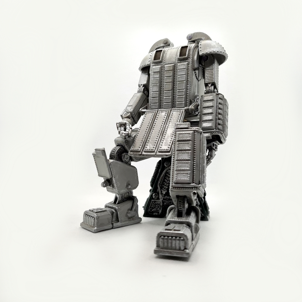 Articuled Dieselpunk robot