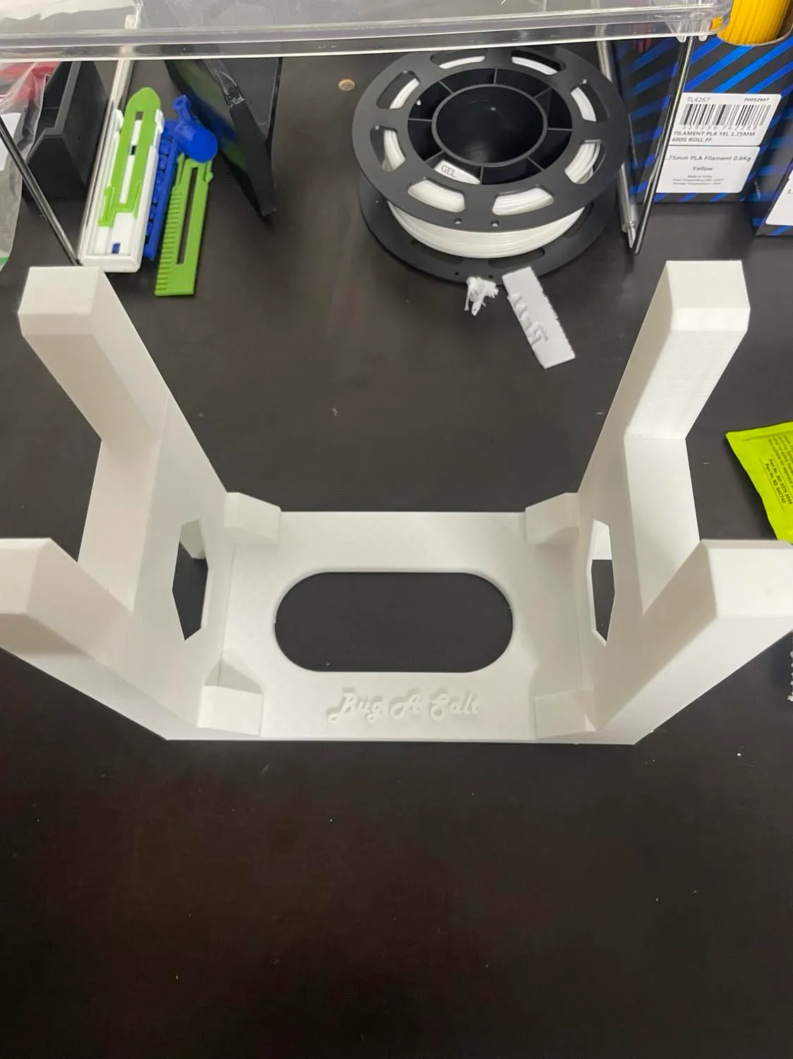 Bug a salt blaster stand