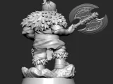 Dwarf RPG Miniature-3