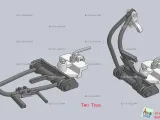 Tiger Tank Turret MG34 Gun seat.(STL-35)-2