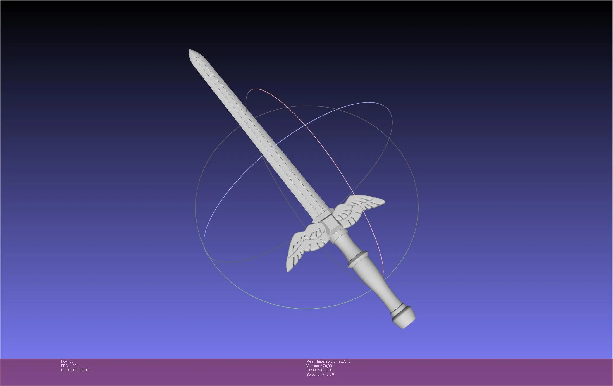 Dungeon Meshi Laios Sword New