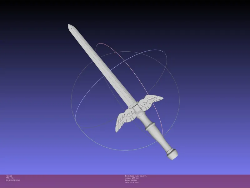 Dungeon Meshi Laios Sword New