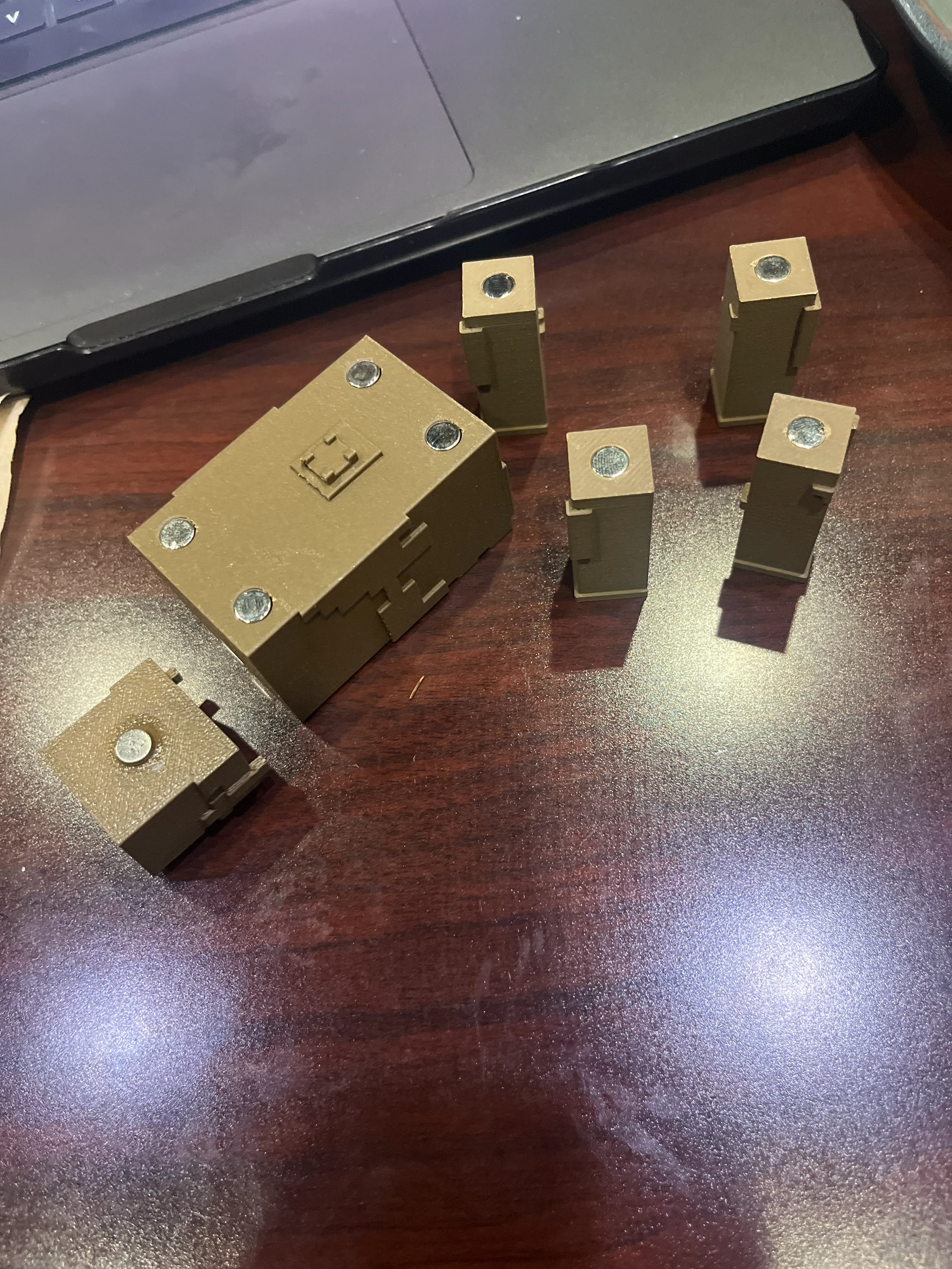 Characters & Creatures STL Download - Magnetic Minecraft Cow Toy ...