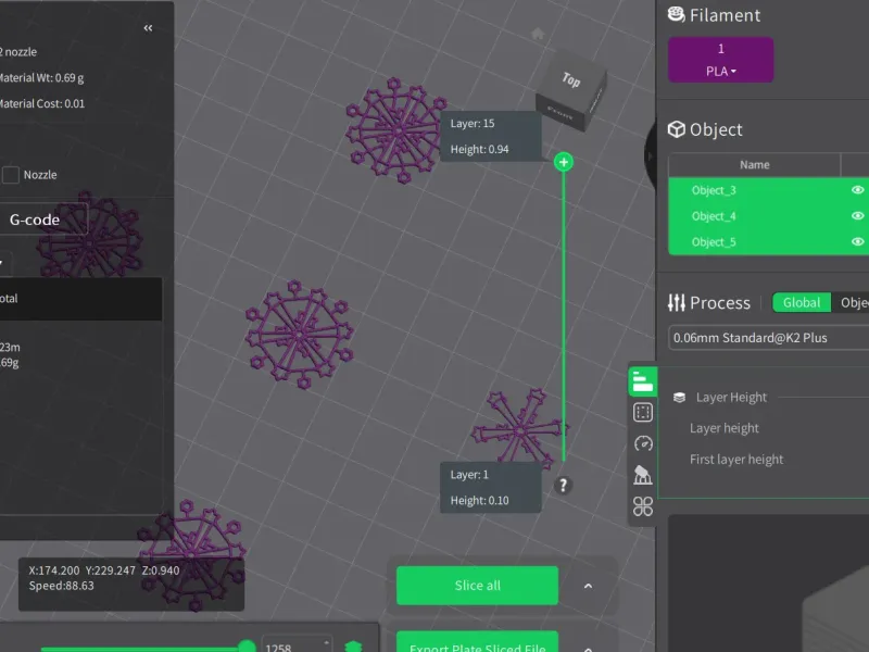 ChristmasStar SnowFlake Design