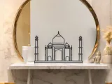 Taj Mahal Line Art, Desktop Line Art-1