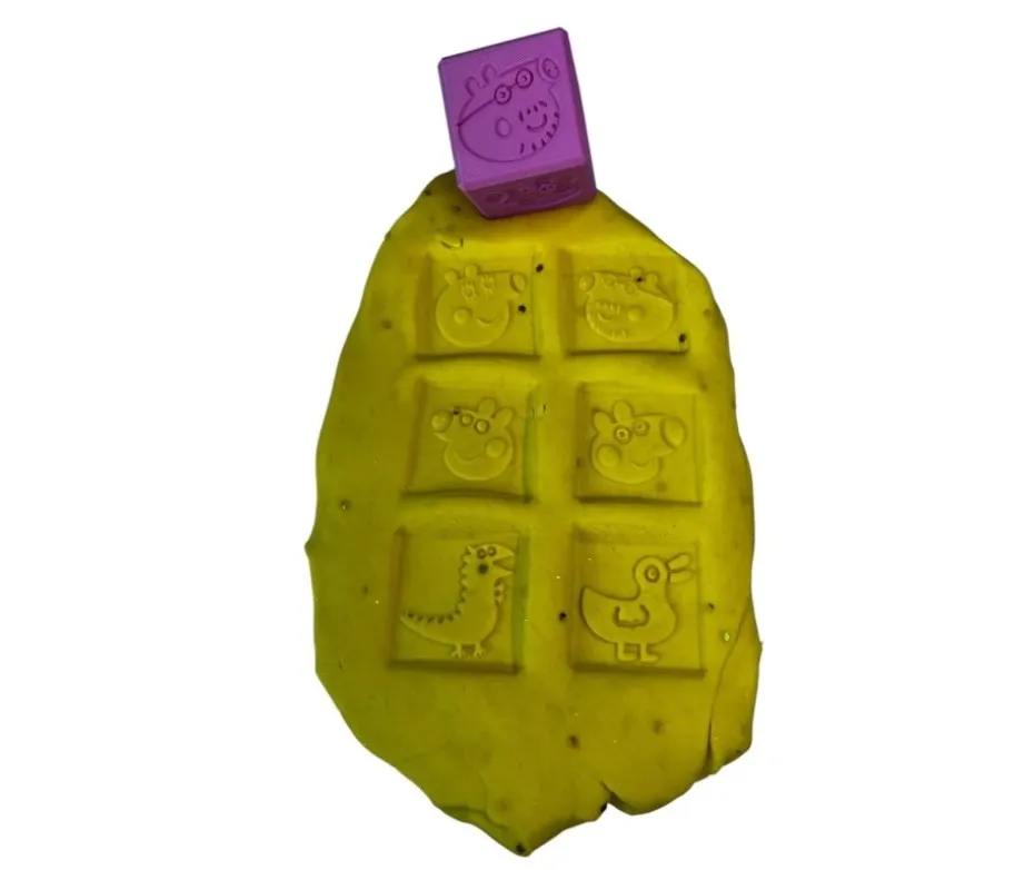 Educational PEPPA PIG for playdough and sensory play
