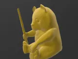 Panda with Bamboo-1