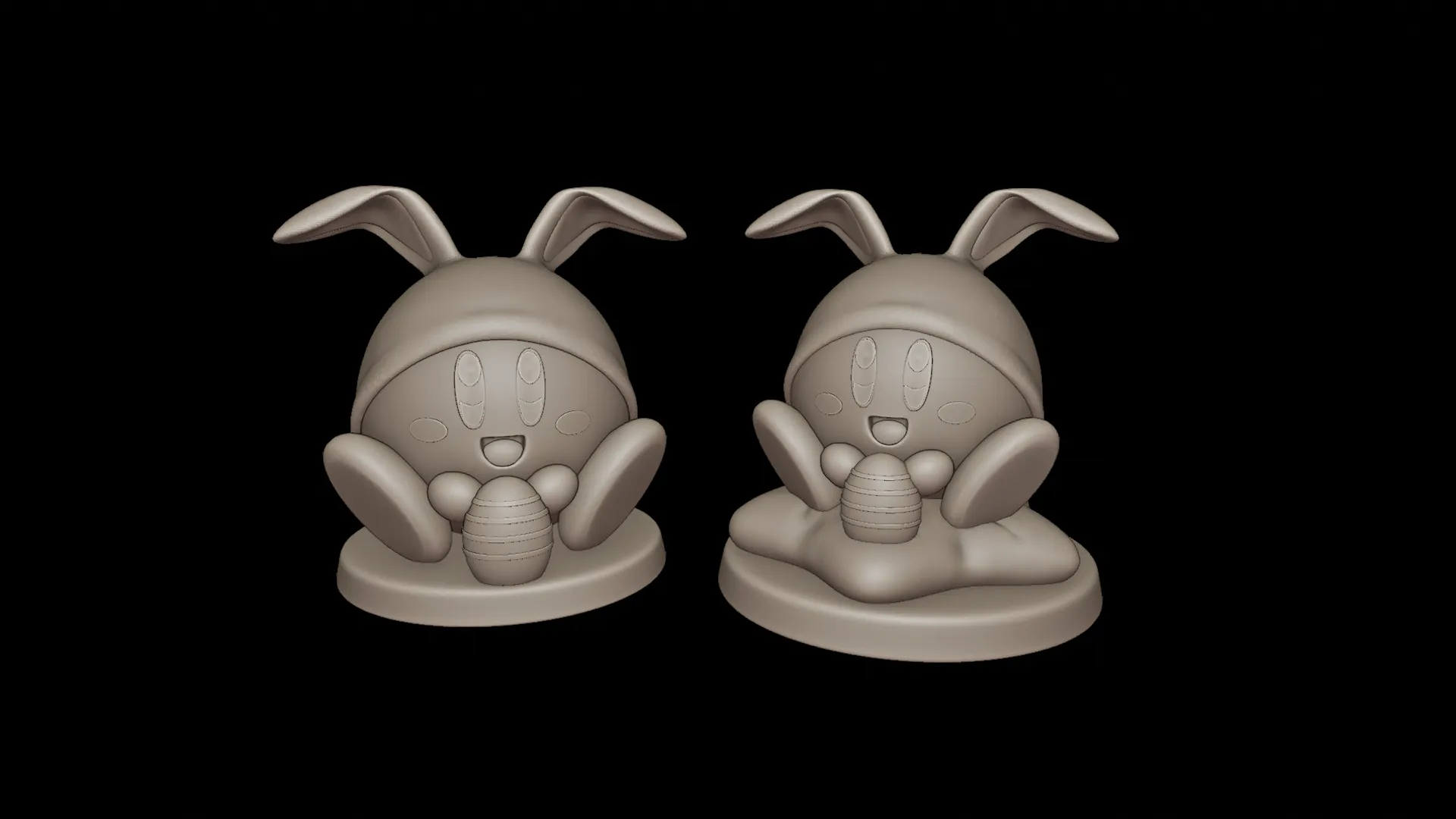 Kirby Easter Figure