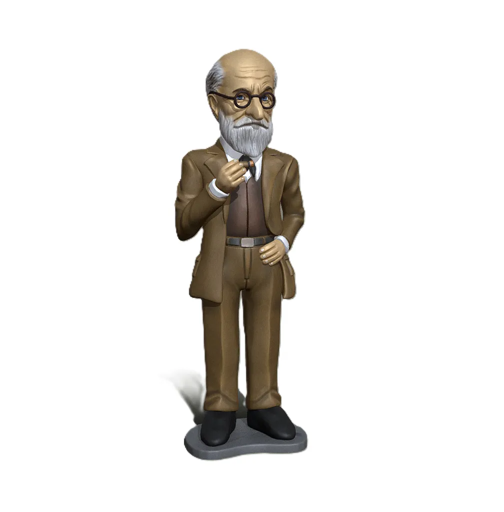 Figura de Sigmund Freud  3D printable figurine