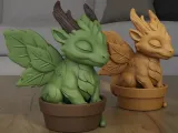 Leaf Dragon Garden Guardian STL-8