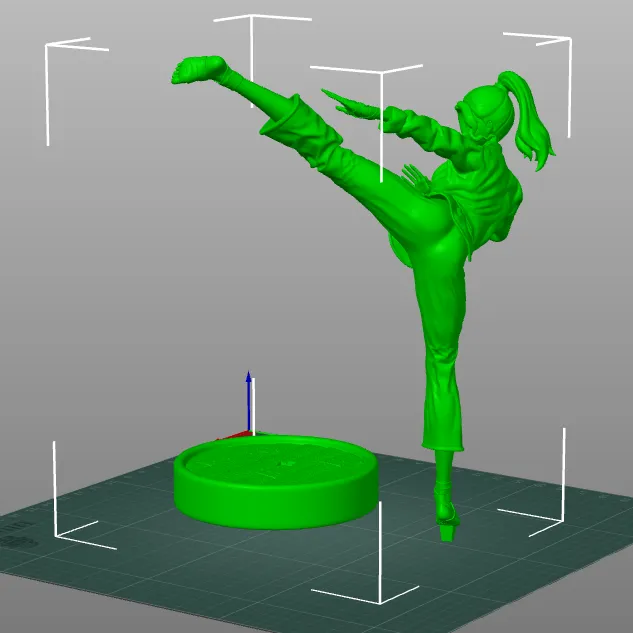 Figure "TRAINING" 01 Miniature Decoration