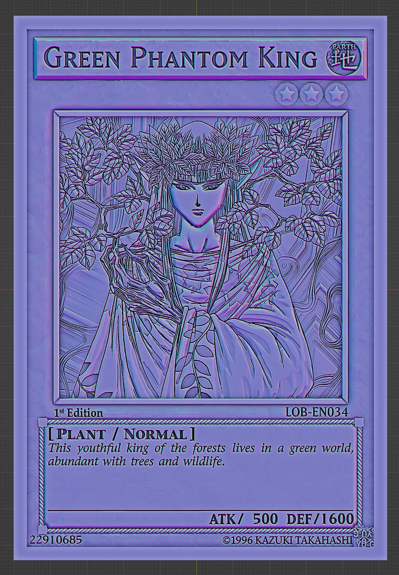 GREEN PHANTOM KING - YU-GI-OH!