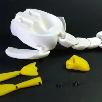 Flexi Duck Print In Place Multiparts With Gift Box-6