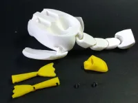 Flexi Duck Print In Place Multiparts With Gift Box-6