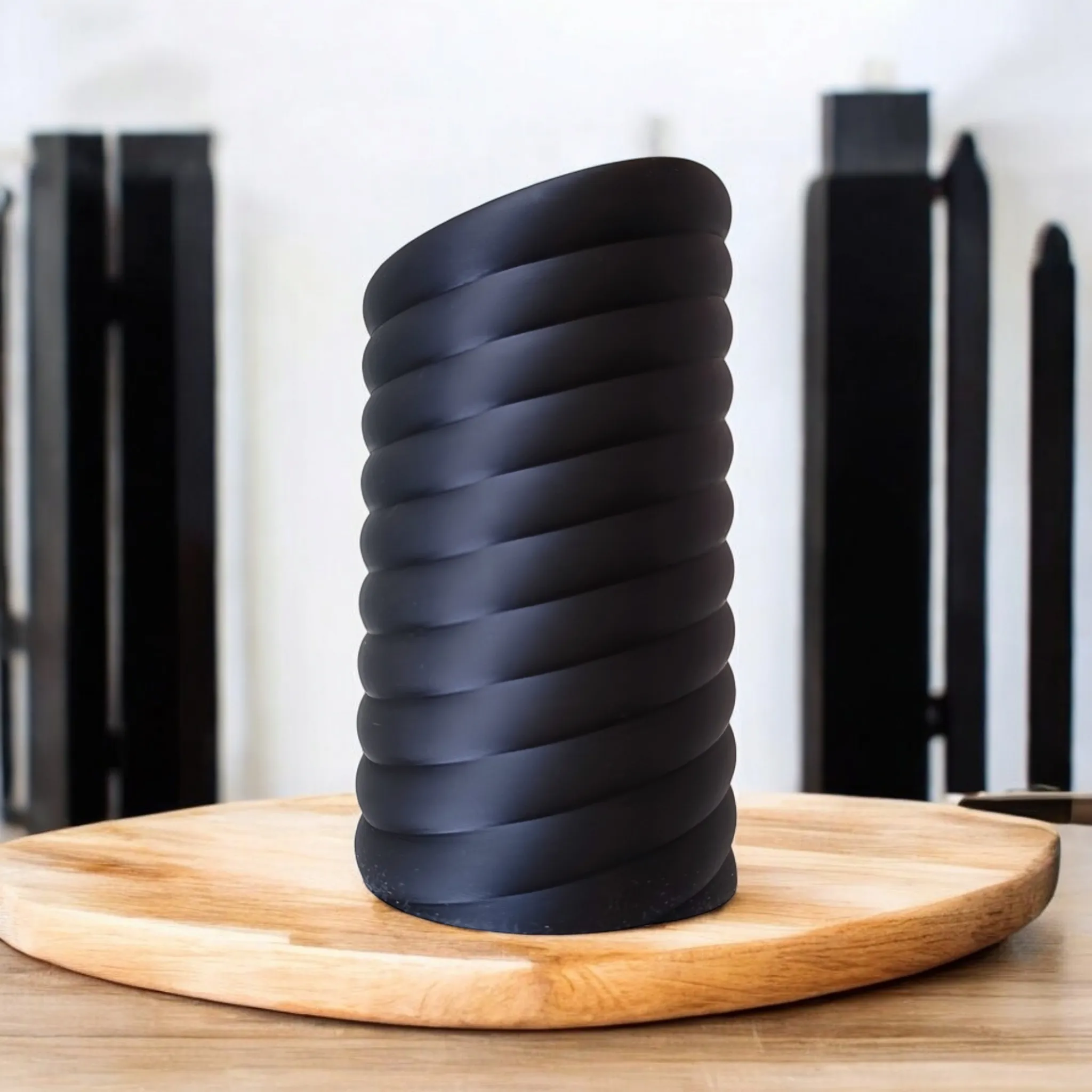 Torus Design Vase and Plantpot "Swirly"