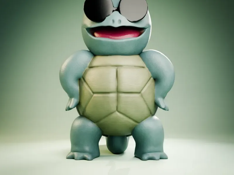 Squirtle Squad Member - Pokemon