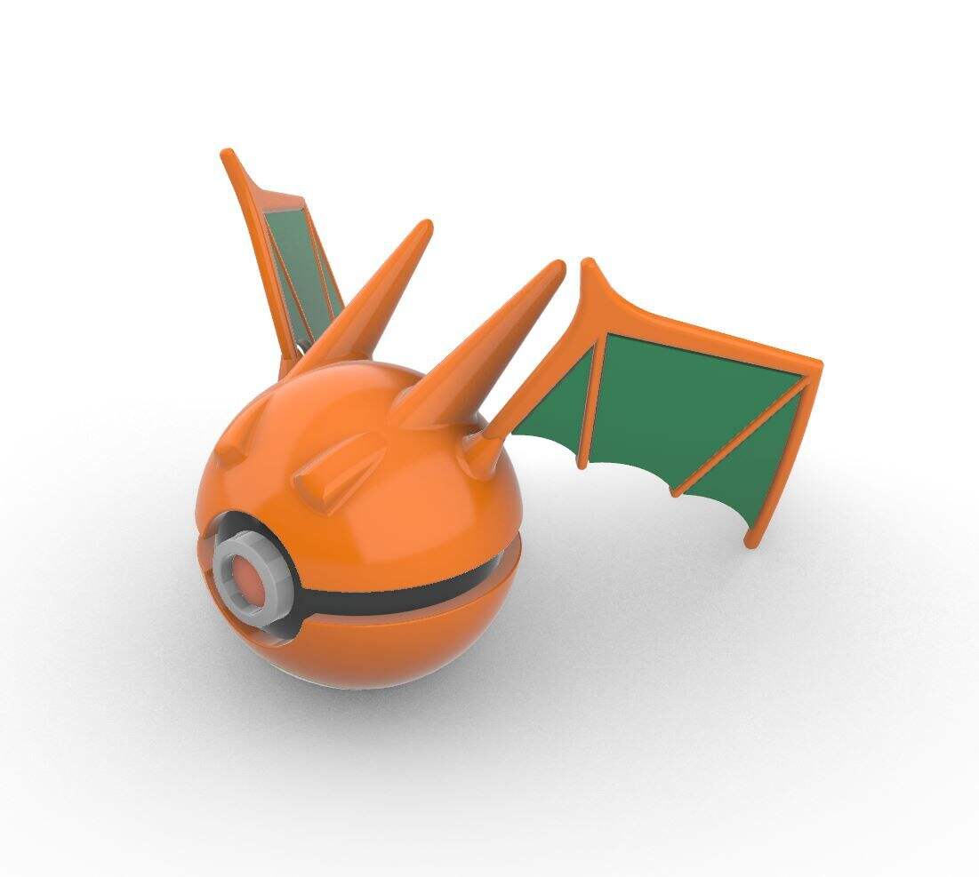 Free STL file Typical Pokeball 🐉・3D printer design to download