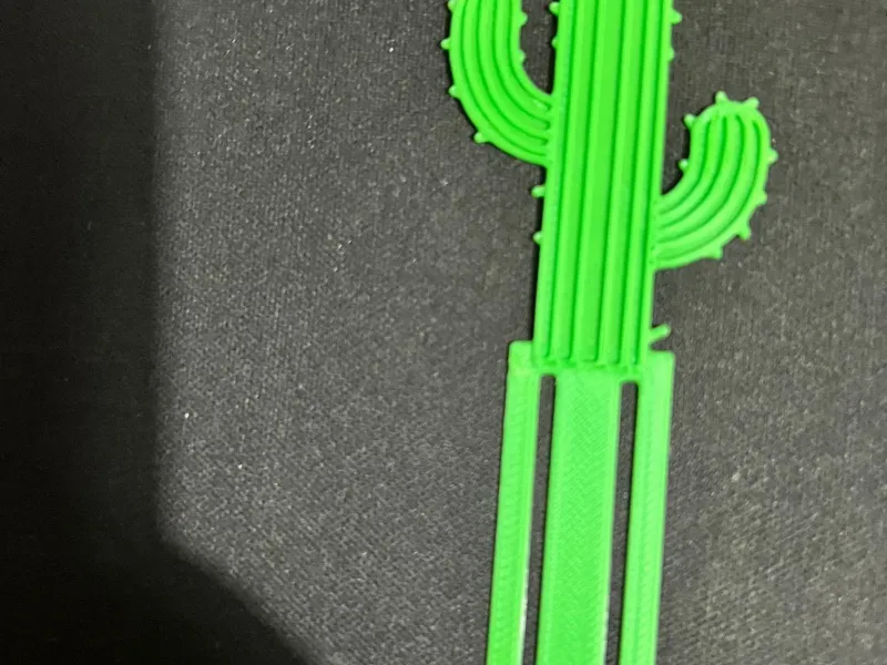 Cactus Bookmark