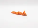 Cute Flexi Fox + Keychain-2