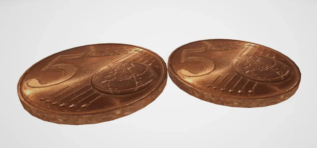 5cent 2 stück