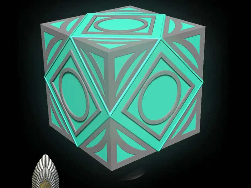Star Wars Jedi Holocron 3D DIGITAL DOWNLOAD