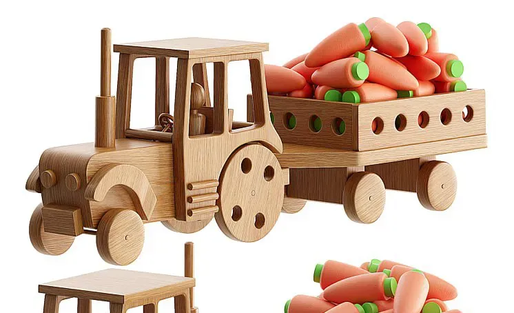 TRACTOR WITH TRAILER