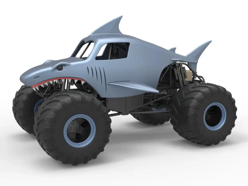 Shark Monster Truck Scale 1:25