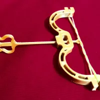 Ancient Rubber band bow and arrow-2