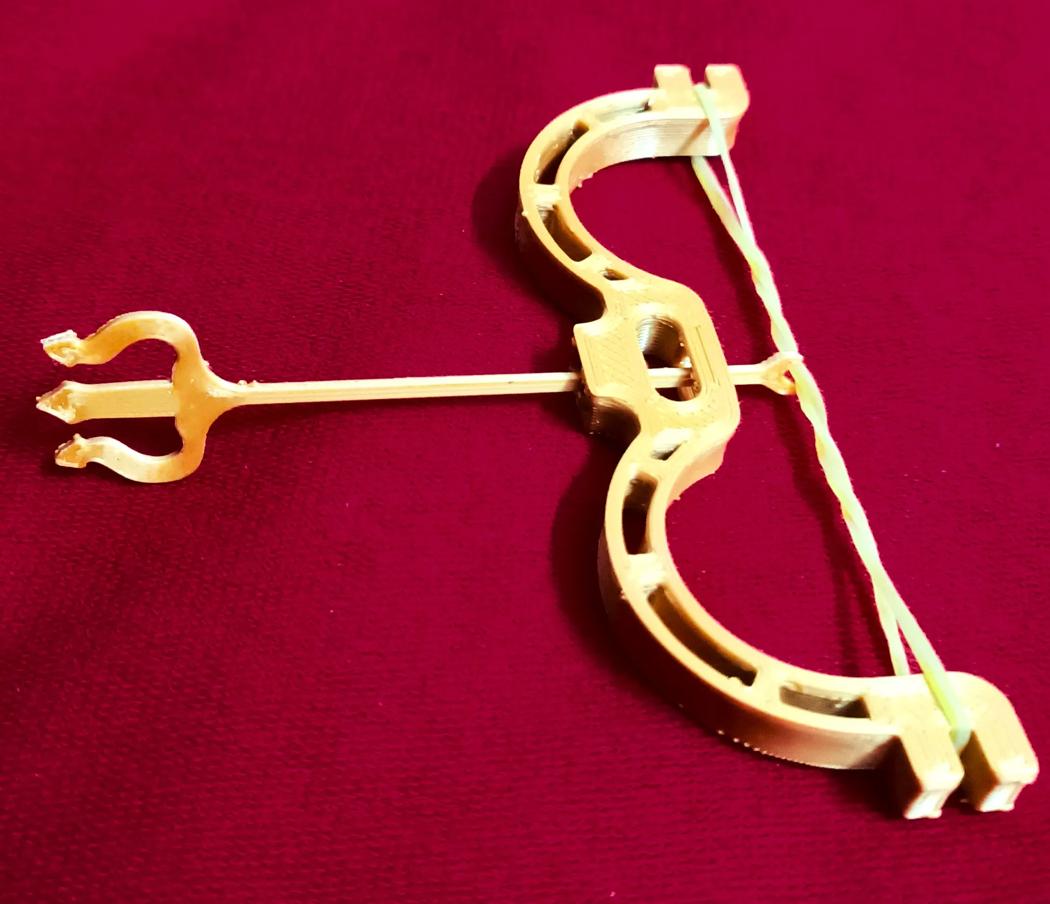 Ancient Rubber band bow and arrow-2