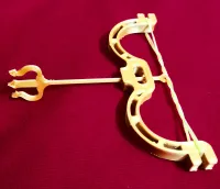 Ancient Rubber band bow and arrow-2