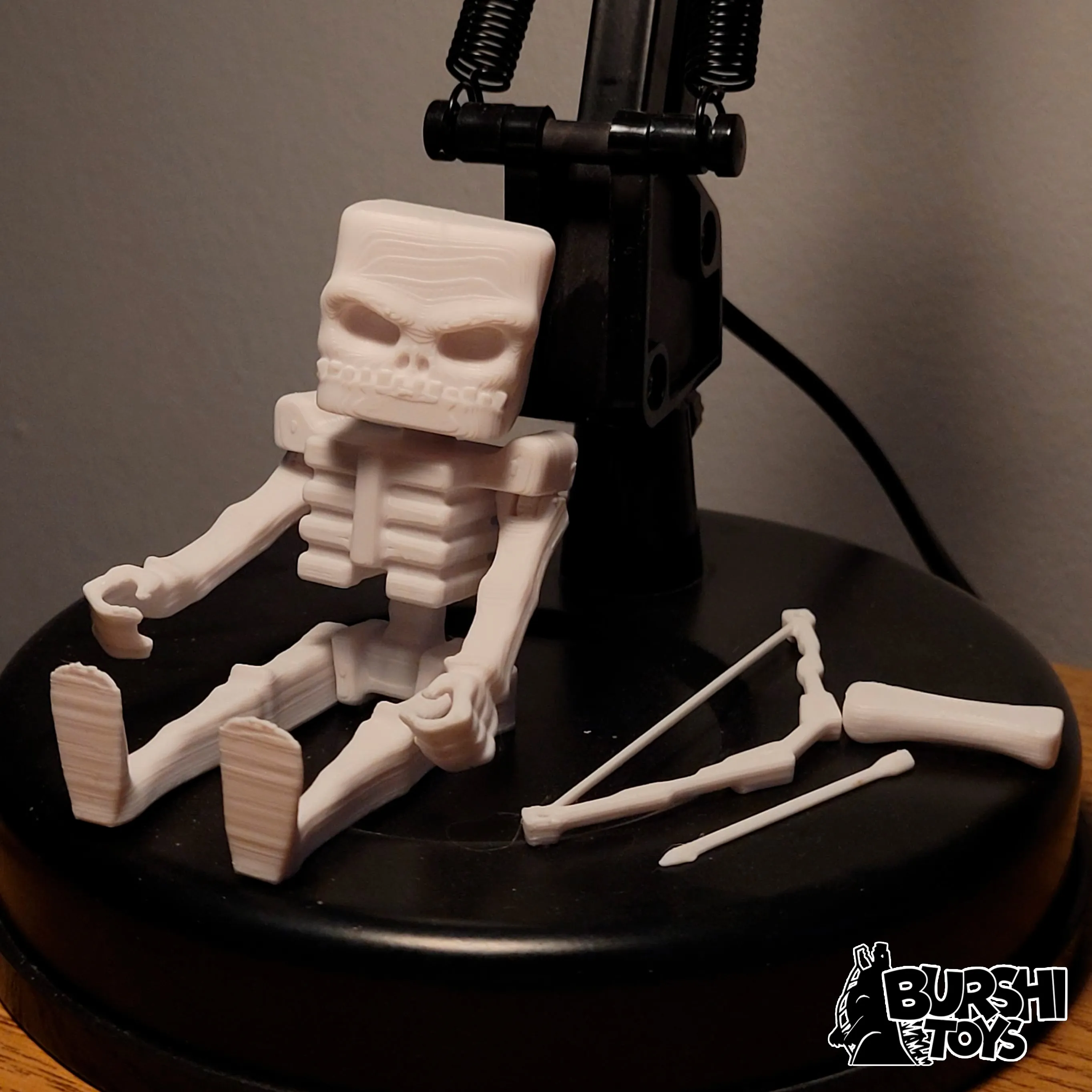 MINECRAFT SKELETON/ESQUELETO MOVIE ACTION FIGURE