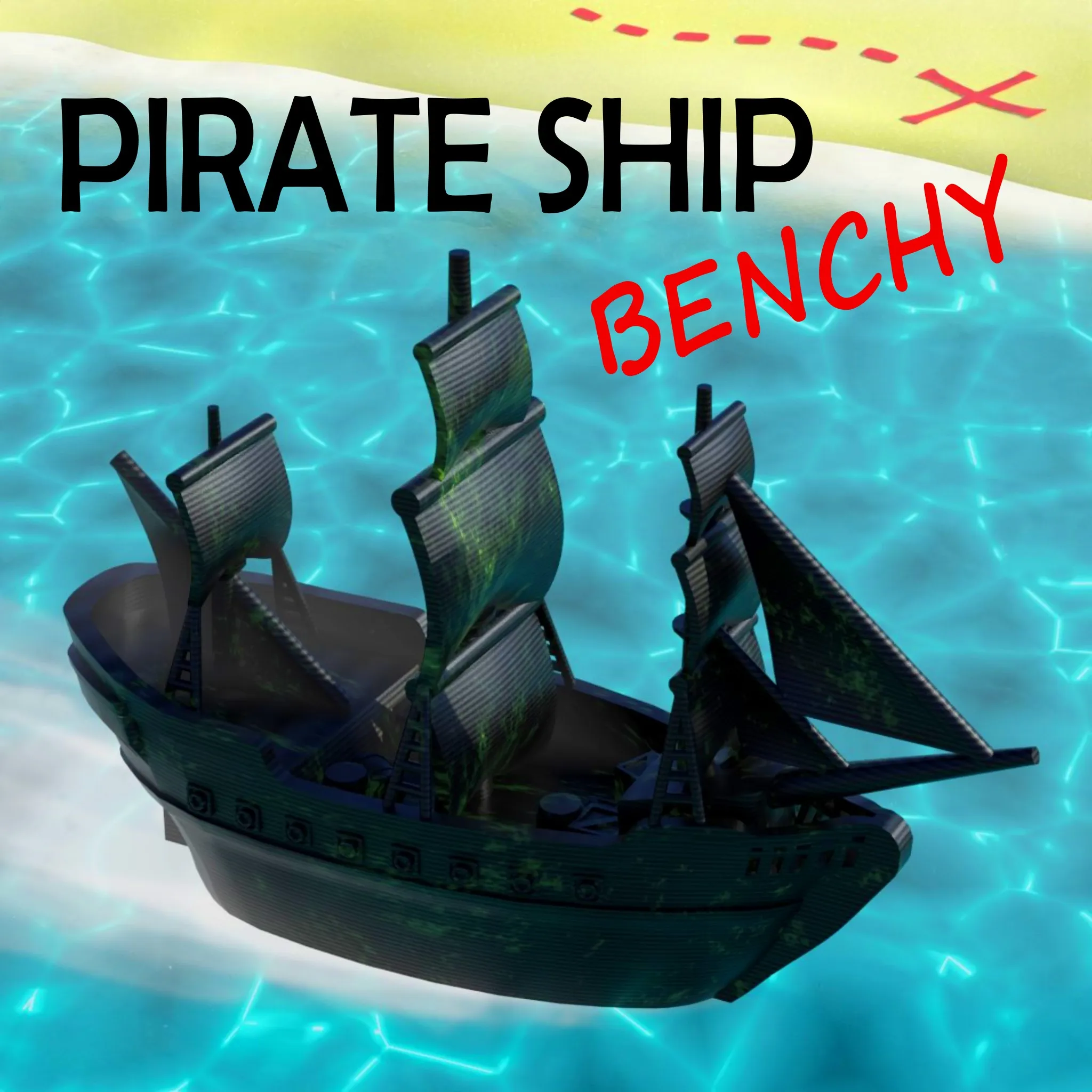 Pirate Ship Benchy