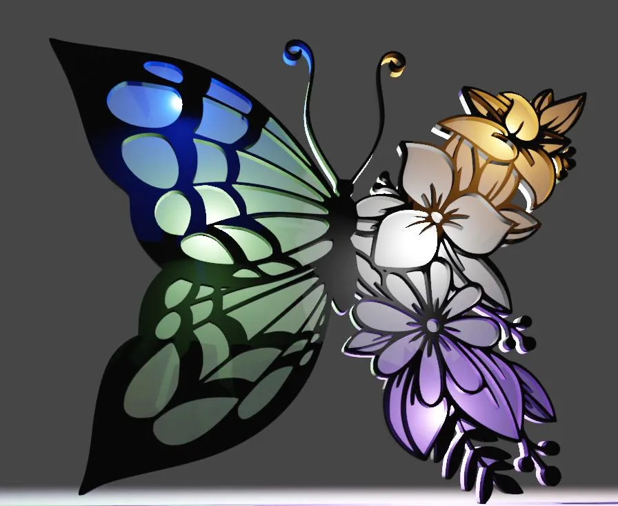 Flower Butterfly