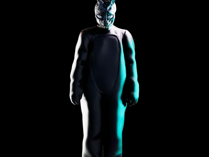 Donnie Darko Movie character to print by parts