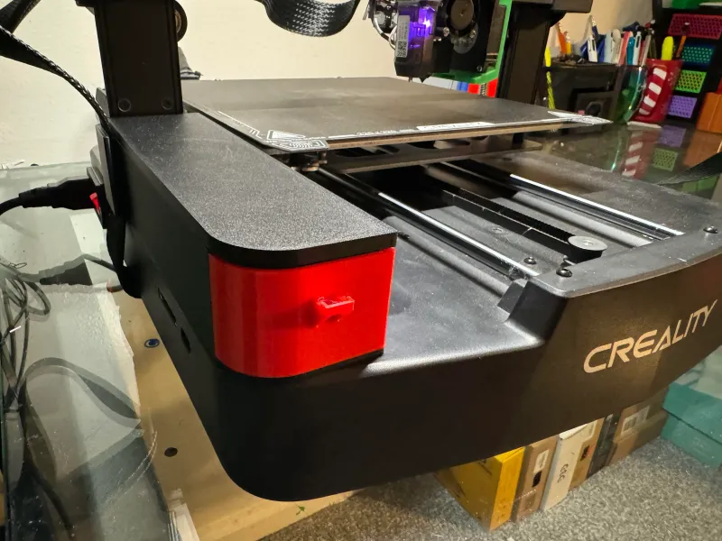 Cajón lateral Ender-3 V3 KE/SE - Lado izquierdo