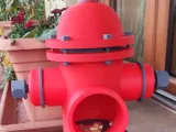 Fire hydrant bird house - Casa uccellini a forma di idrante-5