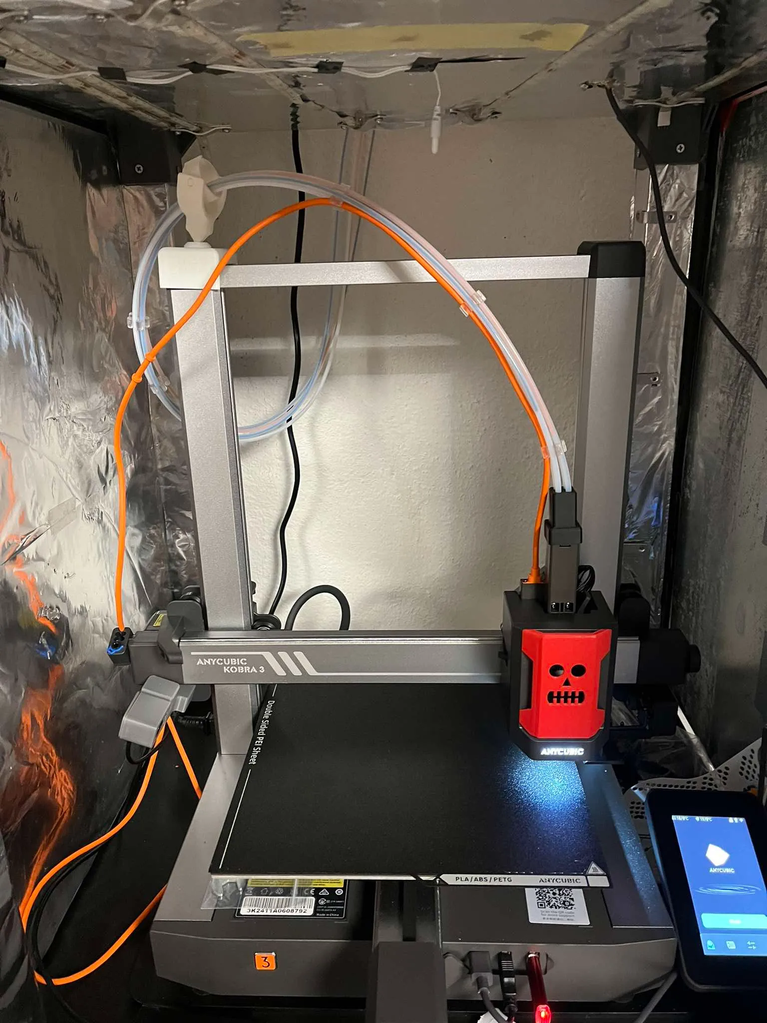 Anycubic Kobra 3 Combo Bowden cable