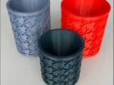 Houndstooth Container-0