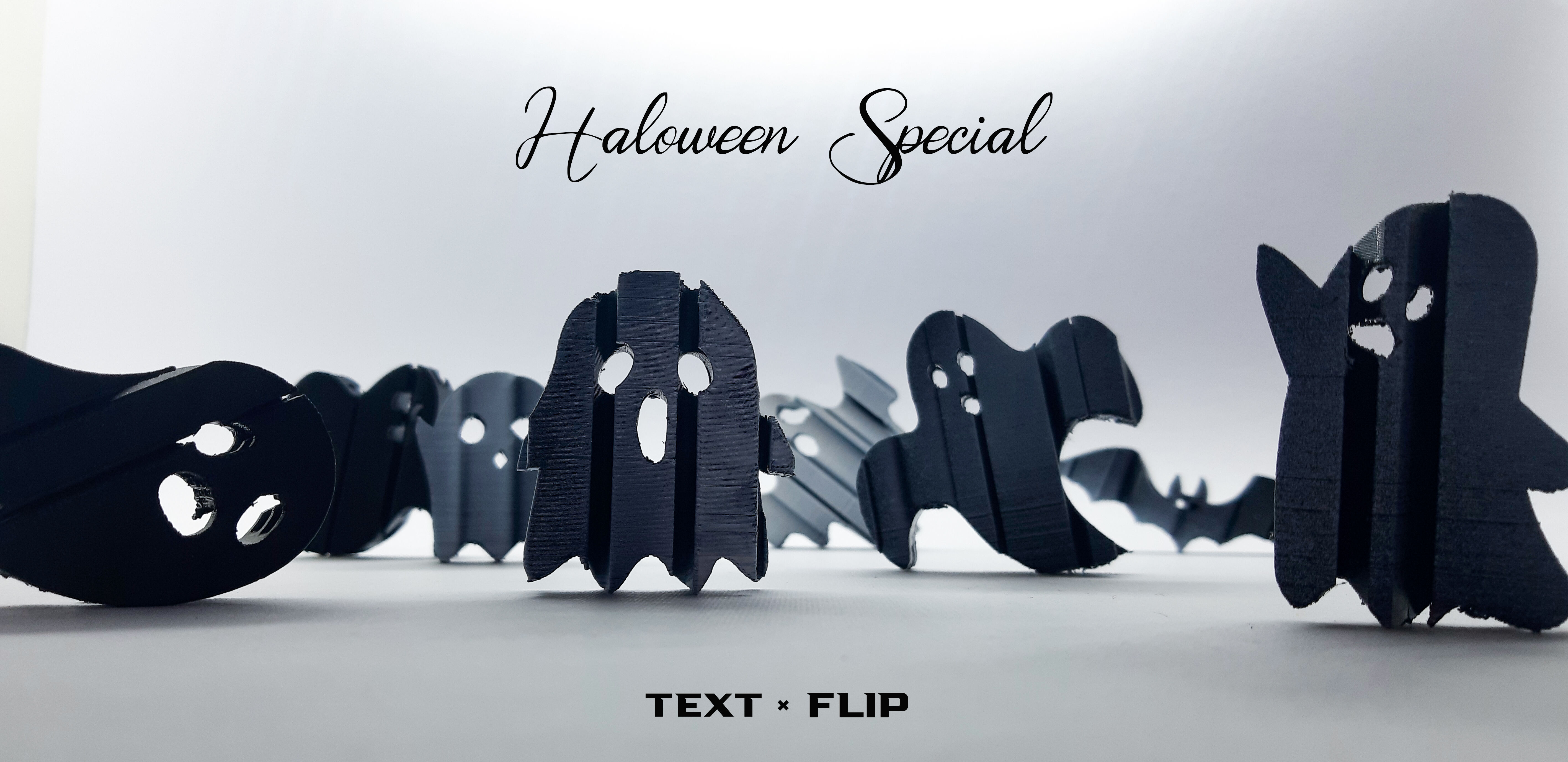 Text Flip: Boo - Ghost
