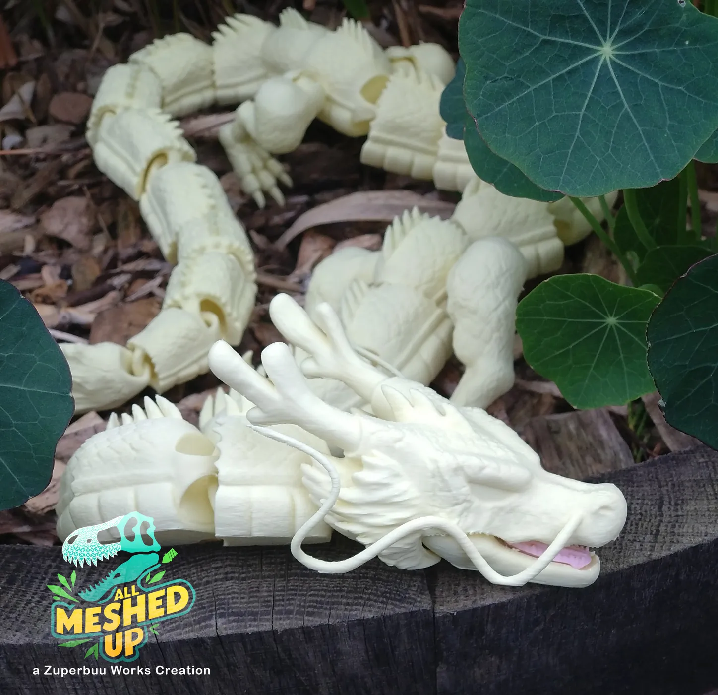 Juguete articulado Shenron Dragon v2