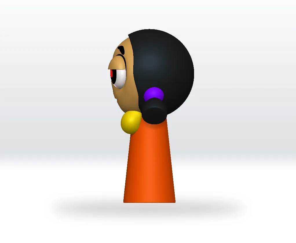 Sprunki doll Squid game STL 3D Character Fanart