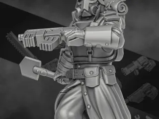 FREE STL: 2nd Death Division commander