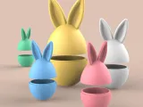 3D Easter Bunny Box & Decor, Easter Egg Gifts, Rabbit Ears-1